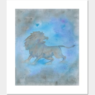 Zodiac sign leo Posters and Art